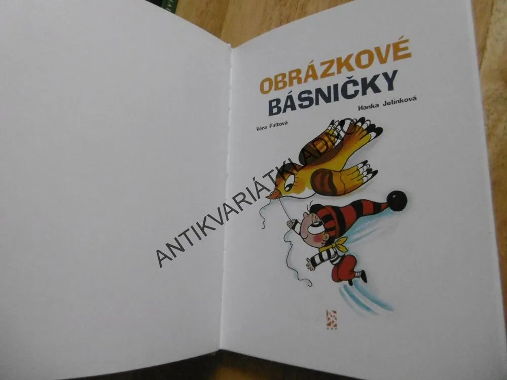 OBRÁZKOVÉ BÁSNIČKY, VĚRA JELÍNKOVÁ, VĚRA FALTOVÁ, **an