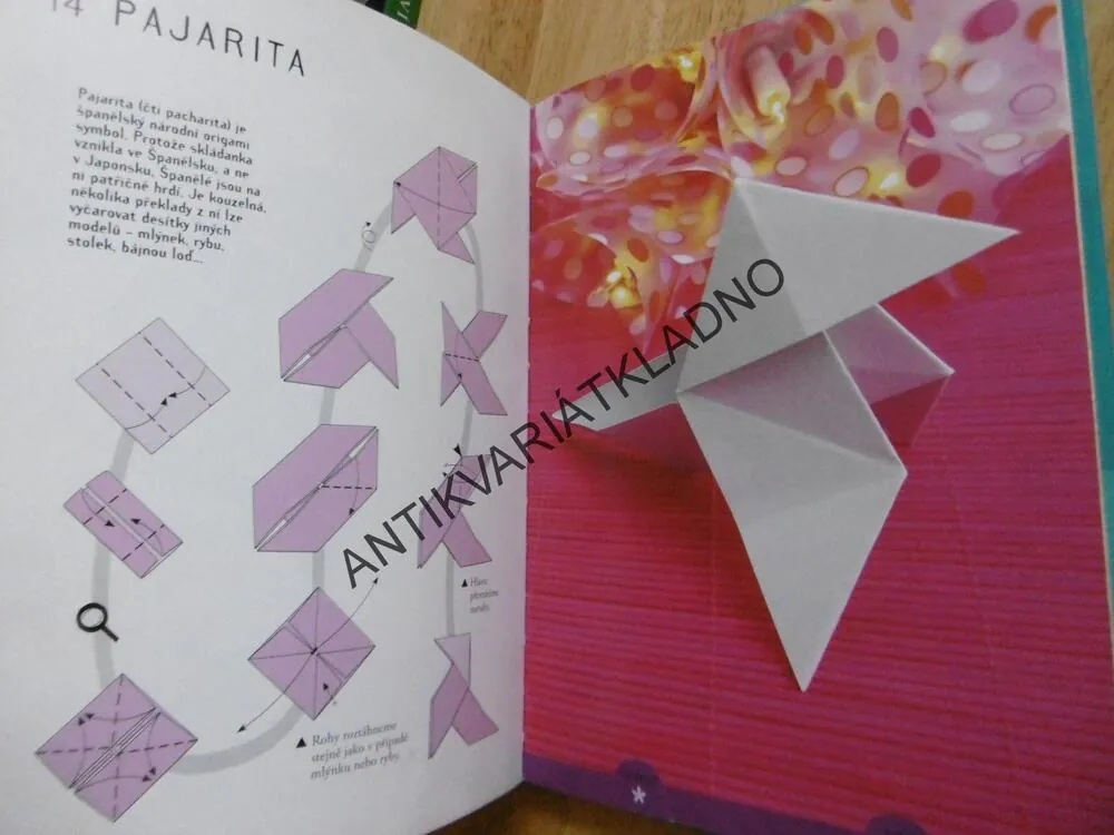 ORIGAMI SKLÁDÁNÍ Z PAPÍRU, AMANDINE DARDENNE, DOBRÉ NÁPADY V PRAXI, HOBBY, **an