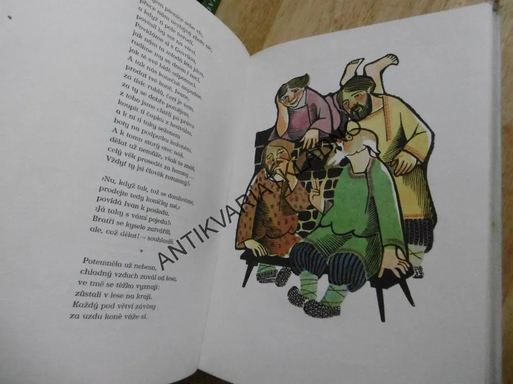 KONÍK HRBÁČEK, PETR PAVLOVIČ JERŠOV, **an