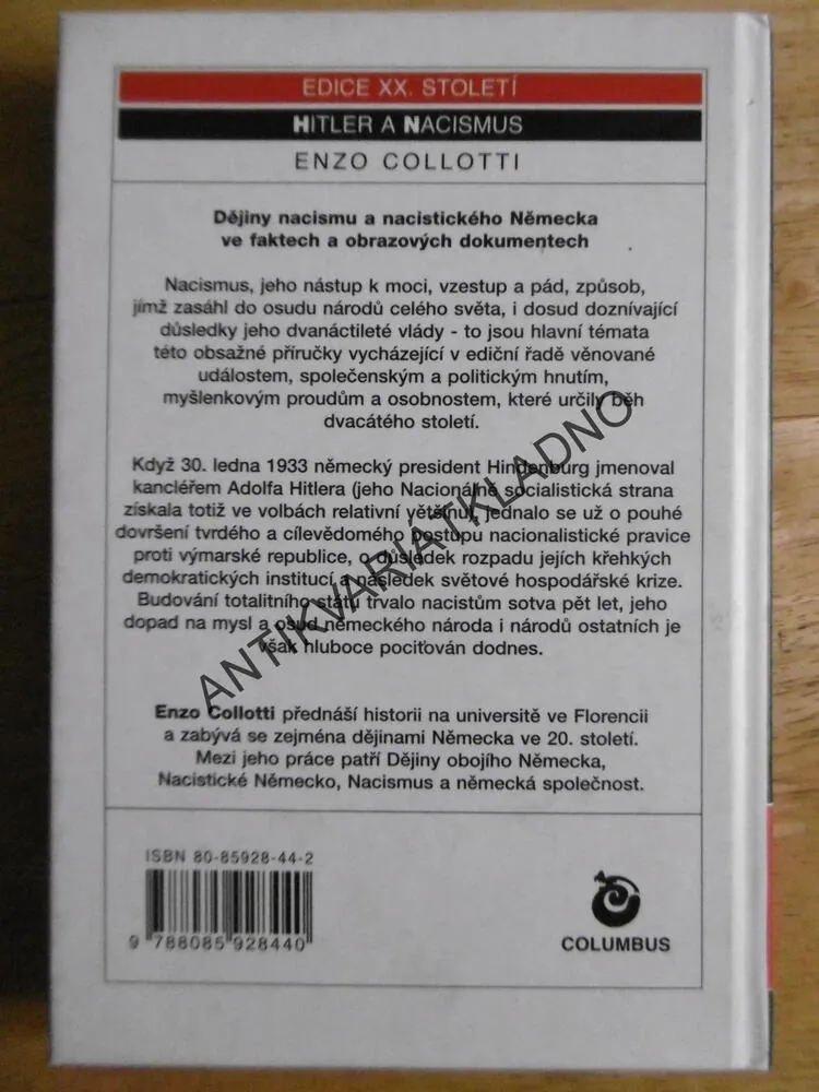 HITLER A NACISMUS, ENZO COLLOTTI, **an