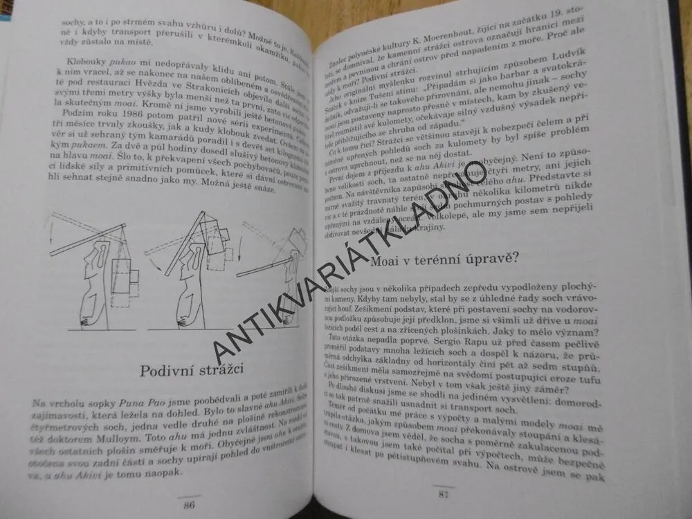 RAPA NUI,PAVEL PAVEL, JA CHODILY SOCHY MOAI NA VELIKONOČNÍM OSTROVĚ, **an