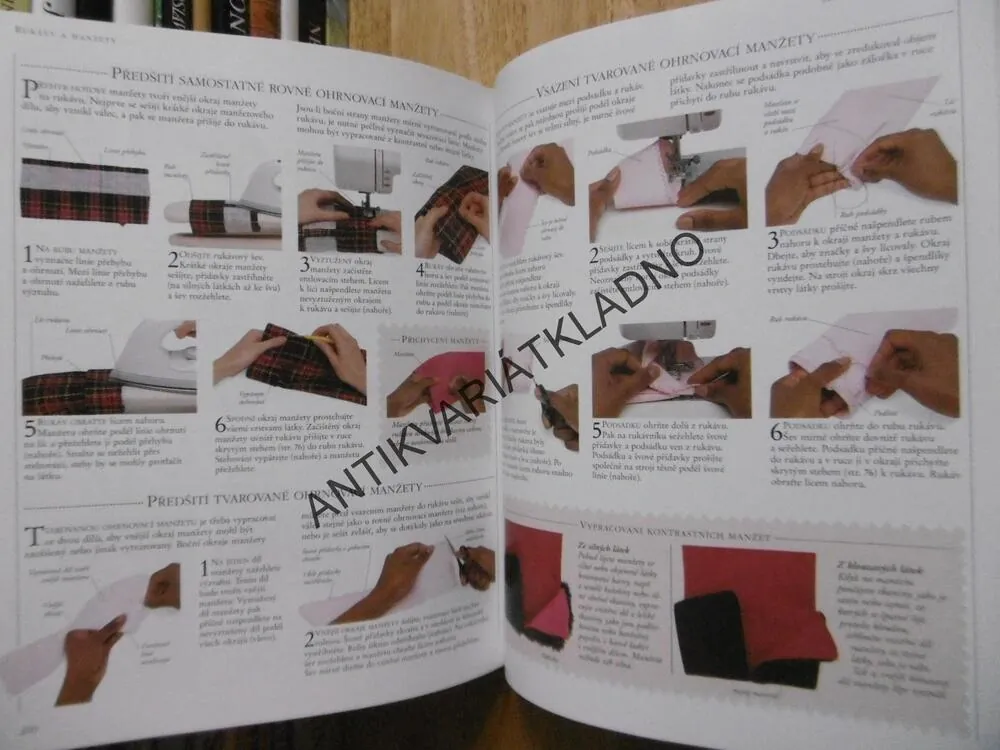 ENCYKLOPEDIE ŠITÍ, PRAKTICKÝ PRŮVODCE TECHNIKAMI ŠITÍ, **an