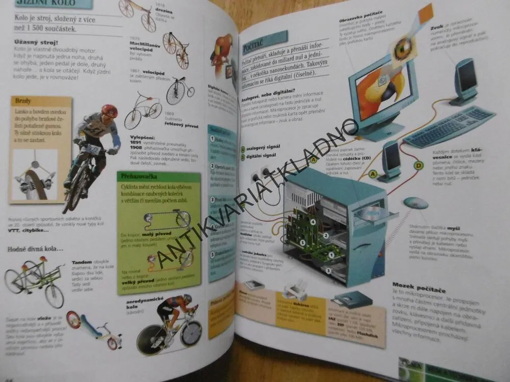 VĚDA A TECHNIKA DOKÉO, DOPRAVA, VANÁLEZY, INTERNET, POČÍTAČ, STROJE, AJ., **an