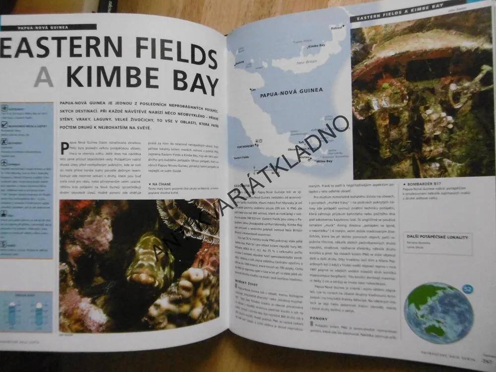 POTÁPĚČSKÉ RÁJE SVĚTA, PRŮVODCE 60 MÍSTY SVĚTA, **an