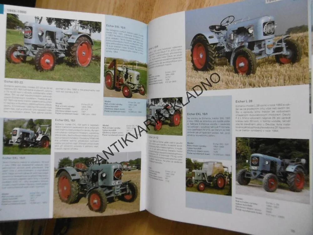 1000 TRAKTORŮ, DĚJINY, KLASIKA, TECHNIKA, **an