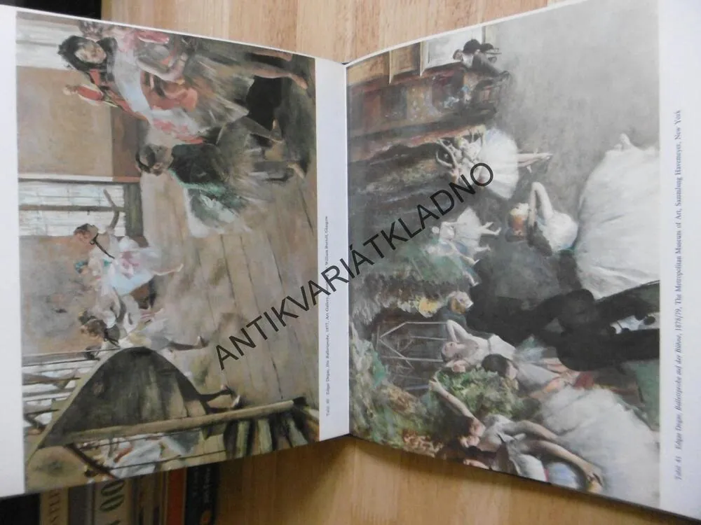 IMPRESSIONISMUS, GALERIE SCHULER, ALBERTO MARTINI, KRESBY, VÝTVARNÉ UMĚNÍ, NĚMECKY, **an