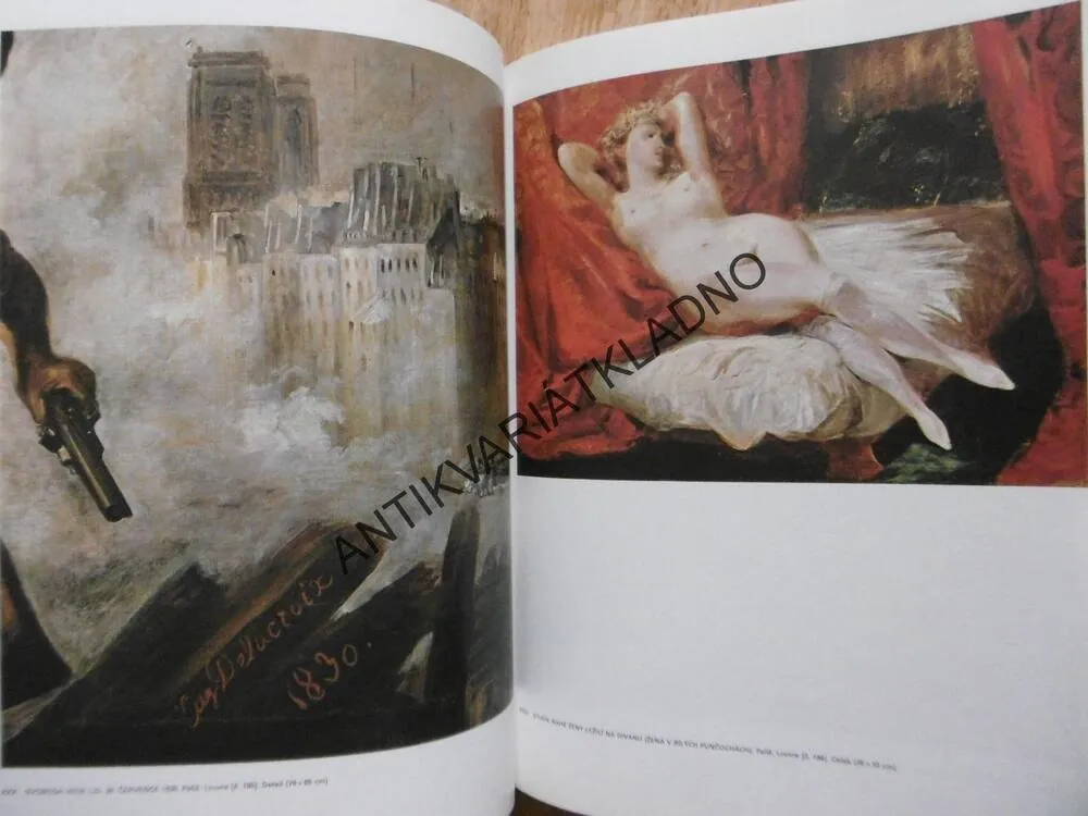 EUGENE DELACROIX, VÝTVARNÉ UMĚNÍ, **an