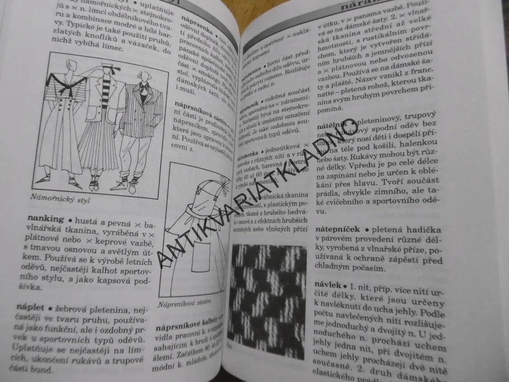 ABECEDA TEXTILU A ODÍVÁNÍ, STANISLAV TERŠL, **an