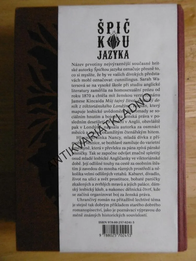 ŠPIČKU JAZYKA, SARAH WATERSOVÁ, **an