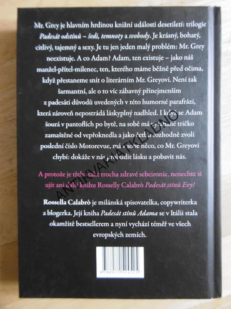 PADESÁT STÍNŮ ADAMA, ROSSELLA CALABRO, **an