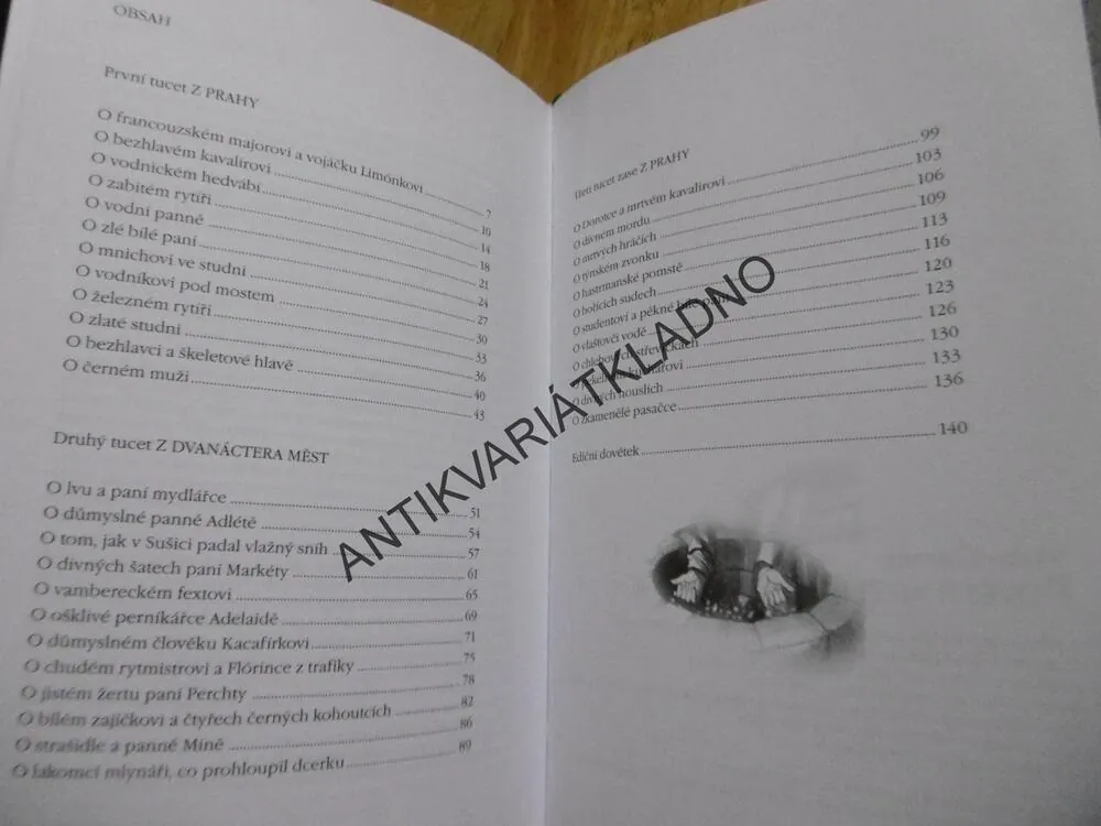 POVĚSTI NEZBEDNÉ A DIVŮ PLNÉ, VÁCLAV ČTVRTEK, **an