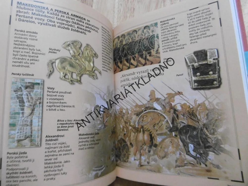 PO STOPÁCH ALEXANDRA VELIKÉHO, DASVIDSONOVÁ, HEINRICH, ALEXANDR VELIKÝ, **an