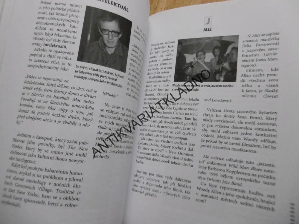 VŠE O WOODY ALLENOVI, WOODY ALLEN, BEZ DVD!!! **an