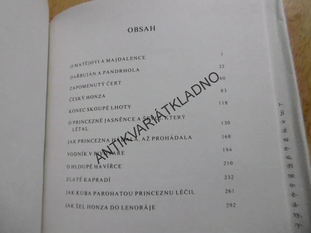 ČESKÉ POHÁDKY, JAN DRDA, JOSEF LADA, 1977, **an