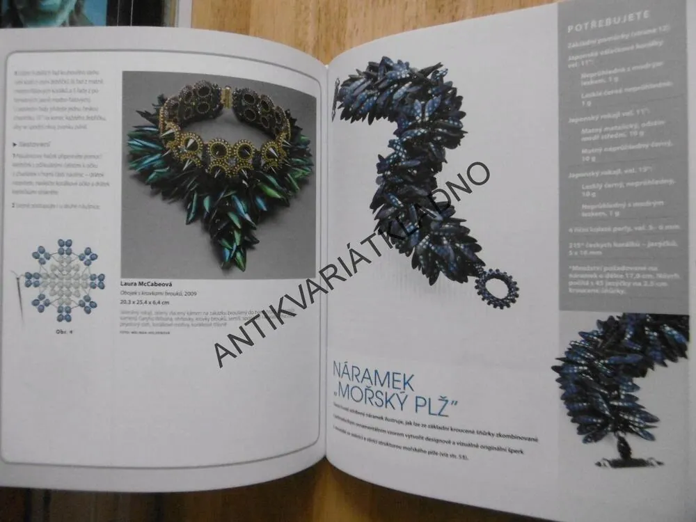 ŠPERKY Z KORÁLKŮ A PEREL, NÁHRDELNÍKY, NÁRAMKY A NÁUŠNICE, LAURA MCCABEOVÁ, **an