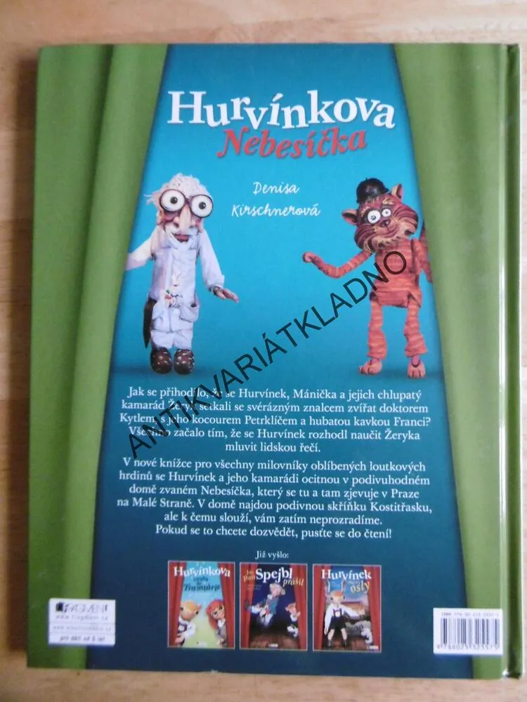 HURVÍNKOVA NEBESÍČKA, HURVÍNEK, KIRSCHNEROVÁ, **an