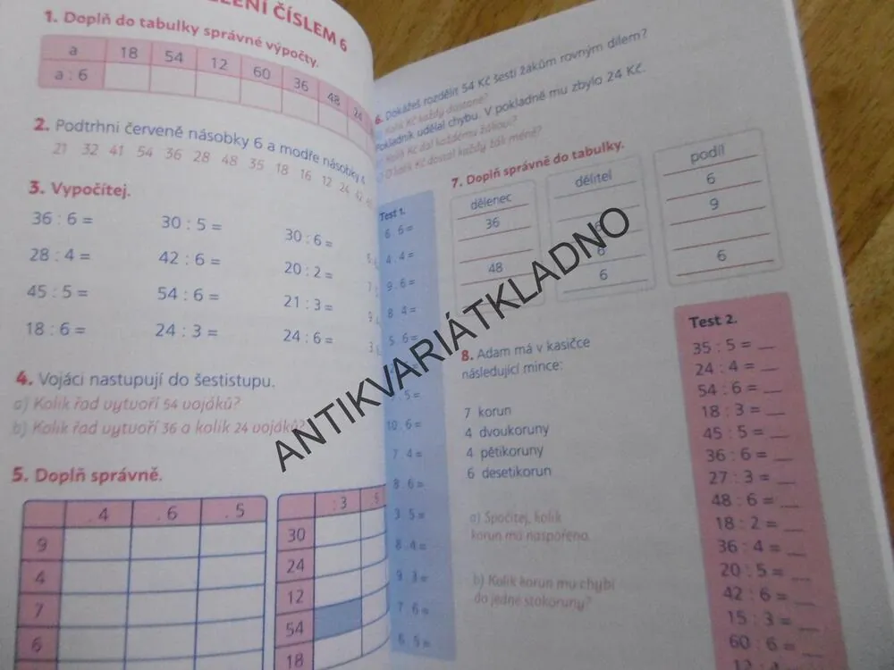 SBÍRKA CVIČENÍ Z MATEMATIKY 1. STUPEŇ ZŠ