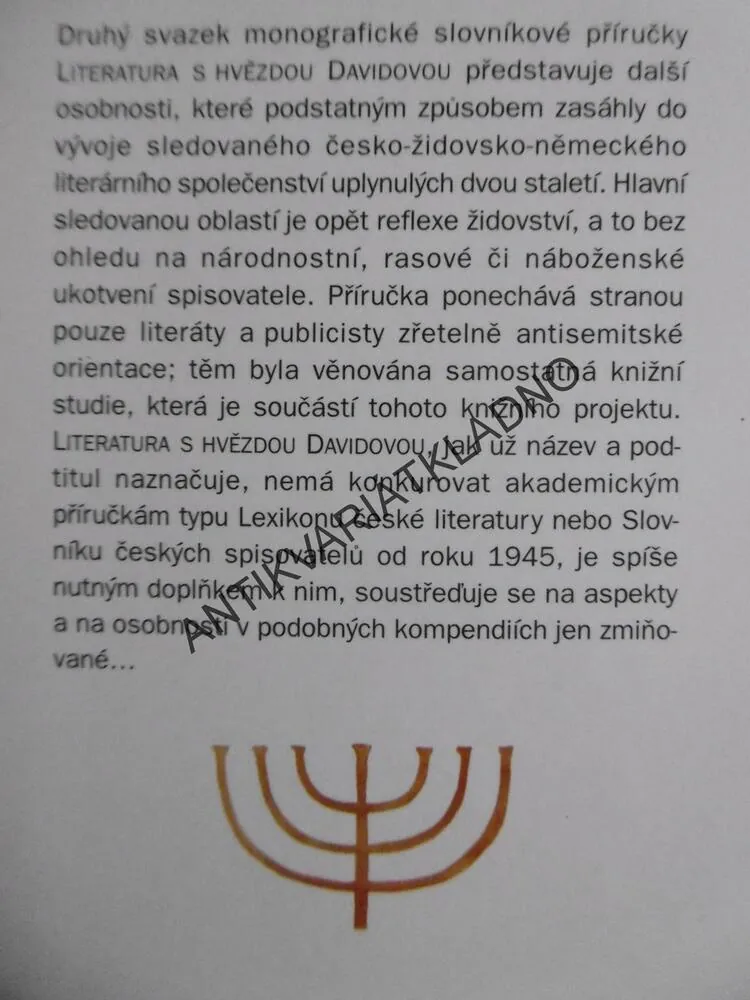 LITERATURA S HVĚZDOU DAVIDOVOU 2., MIKULÁŠEK, ŠVÁBOVÁ, **an