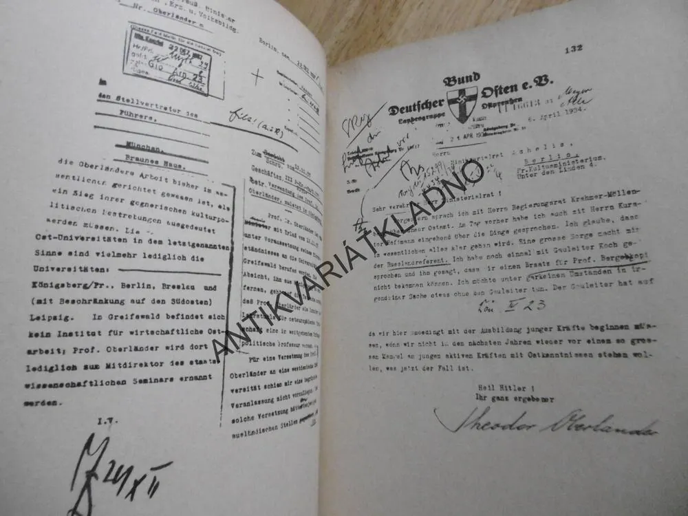 DIE WAHRHEIT ÜBER OBERLÄNDER, NĚMECKY