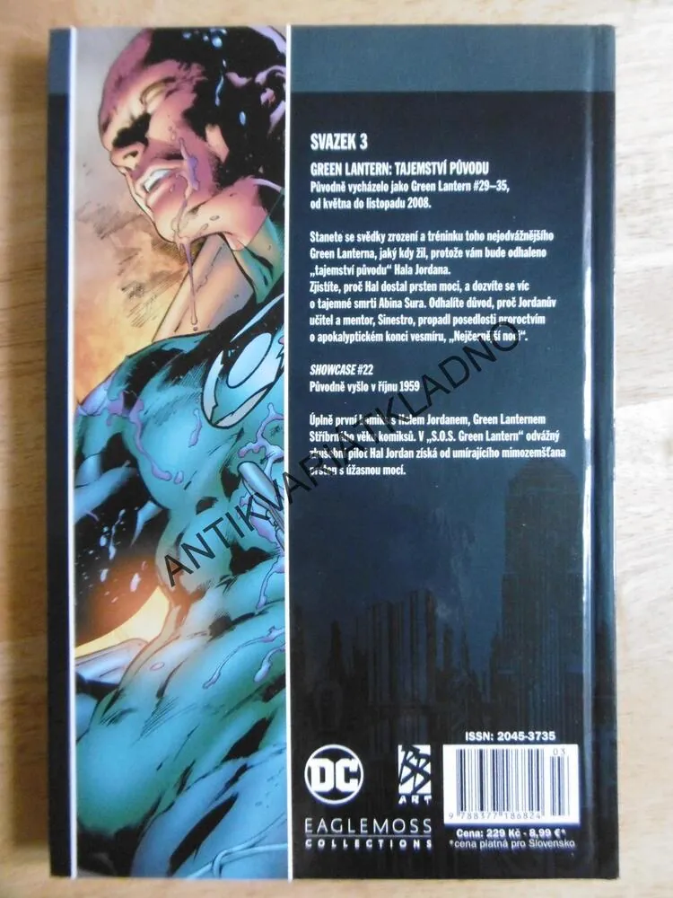GREEN LANTERN, TAJEMSTVÍ PŮVODU, KOMIKS DC COMICS, **an