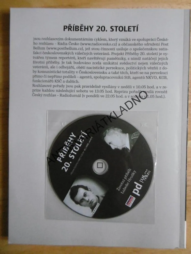 PAMĚŤ A DĚJINY, 01/2008, VČETNĚ CD