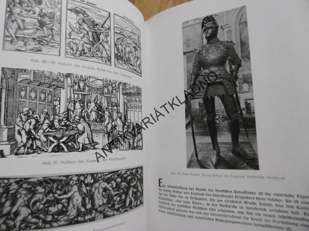 NĚMECKÉ VÝTVARNÉ UMĚNÍ, GEORG SCHORER, NĚMECKY, 1941, **an