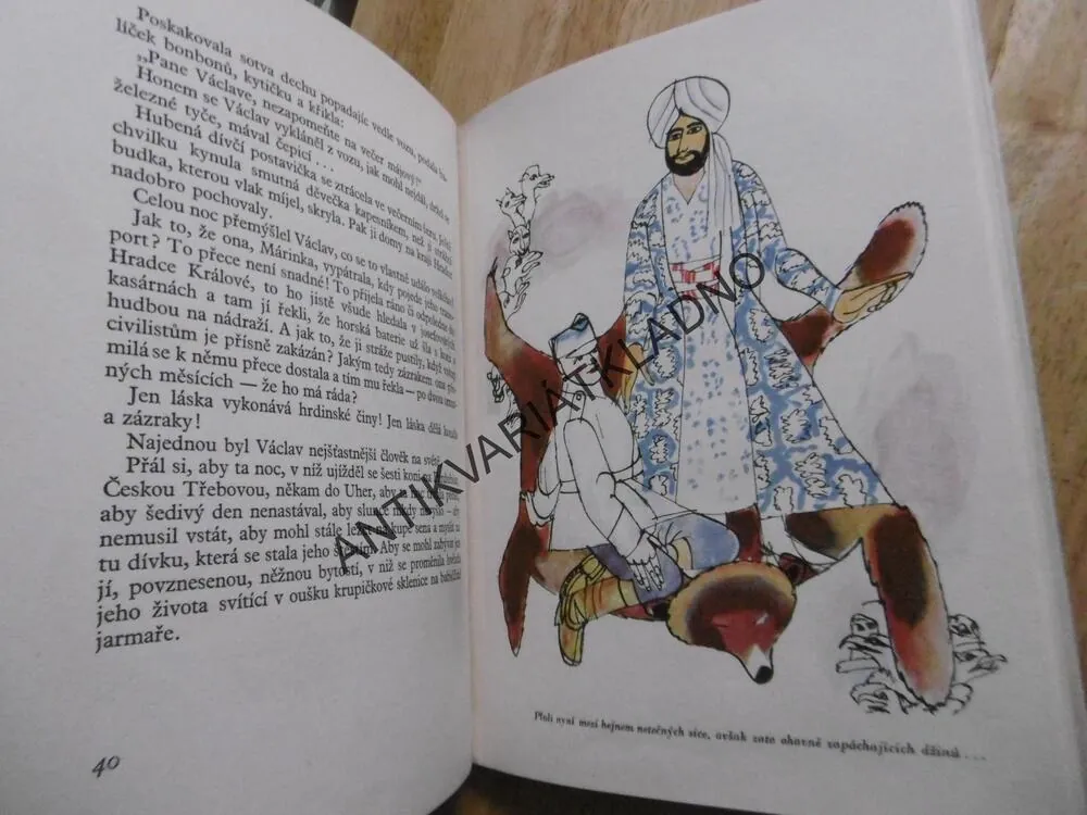 VOJÁČEK HUBÁČEK A JEHO POUŤ DO MOHAMEDÁNSKÉHO NEBE, JAROMÍR JOHN, **an