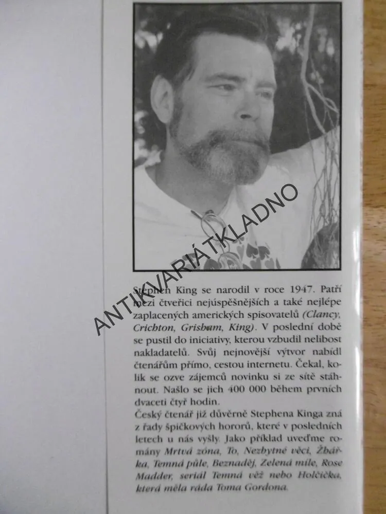 SRDCE V ATLANTIDĚ, STEPHEN KING, 1. VYDÁNÍ, **an
