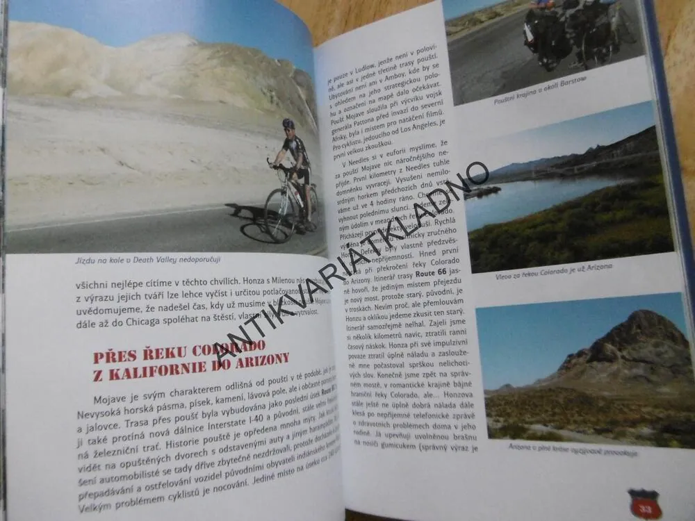 NA KOLE NAPŘÍČ AMERIKOU, FRANTIŠEK ŠESTÁK, ROUTE US 66, **an