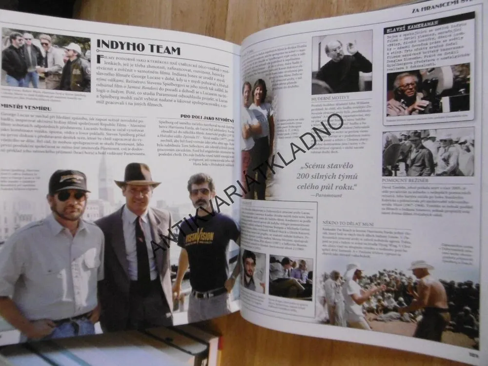 INDIANA JONES, KOMPLETNÍ PRŮVODCE, HARRISON FORD, JAMES LUCENO, **an