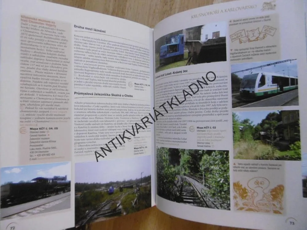 KAM V ČR: ZA VLAKY A VLÁČKY, ŽELEZNICE, MILAN PLCH, **an