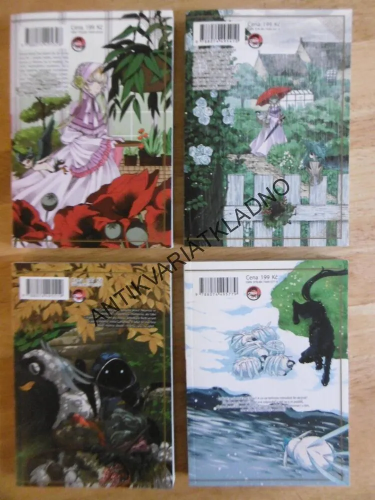 ČARODĚJOVA NEDVĚSTA, 1-4., MANGA KOMIKS, **an
