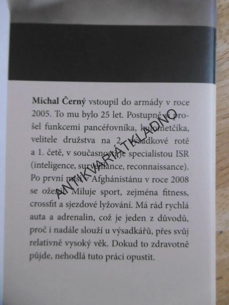 CESTA VOJÁKA, MICHAL ČERNÝ, **an