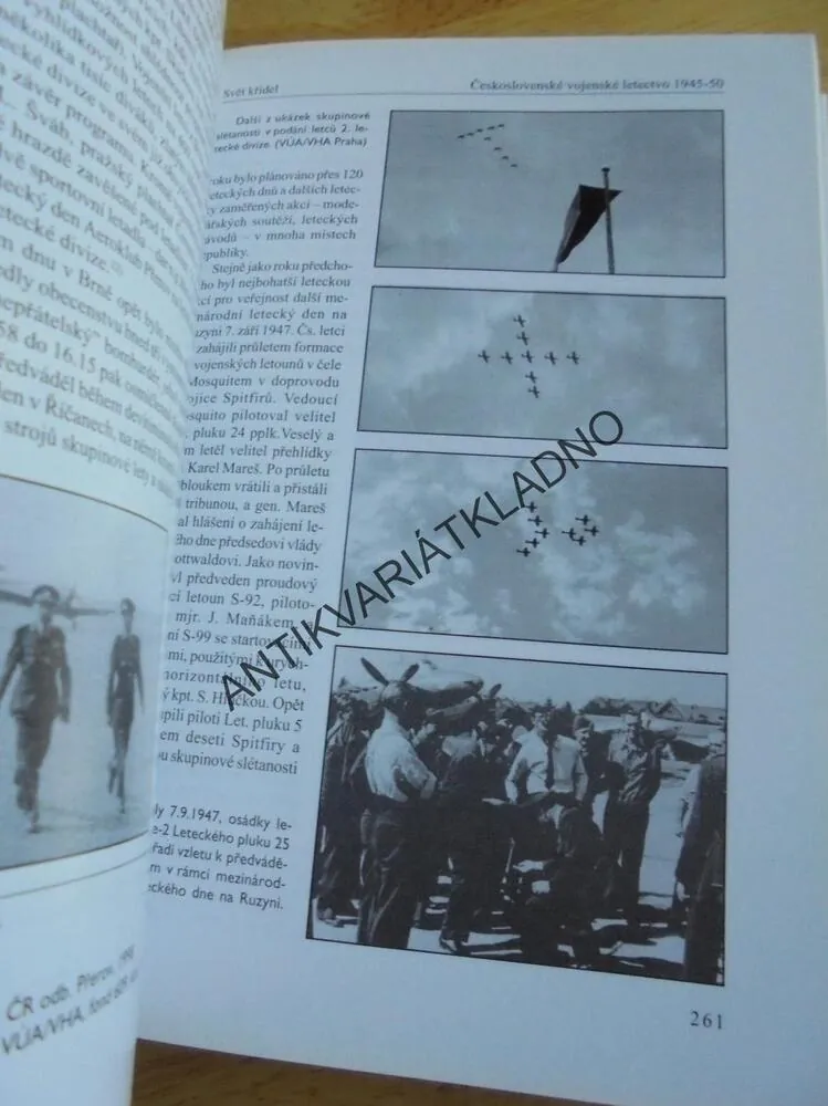 ČESKOSLOVENSKÉ VOJENSKÉ LETECTVO 1945-50, LETECTVÍ