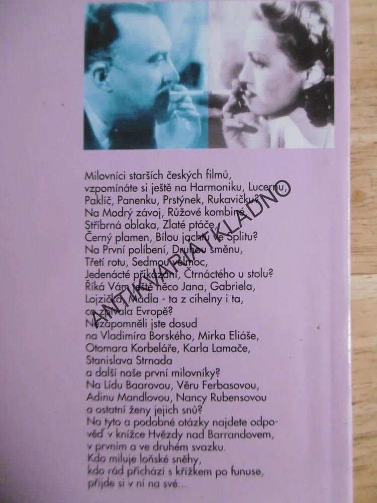 ŽENY JEHO SNŮ, ADINA MANDLOVÁ, HVĚZDY NAD BARRANDOVEM, VIKTOR KUDĚLKA, FILM HEREC, **an