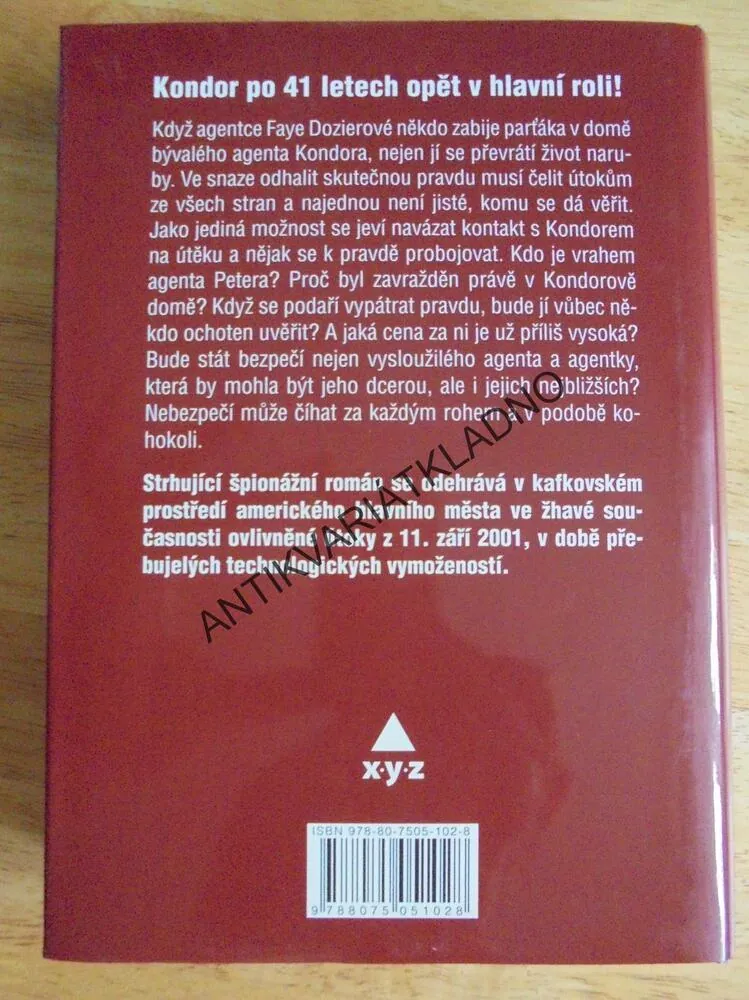 POSLEDNÍ DNY KONDORA, JAMES GRADY,