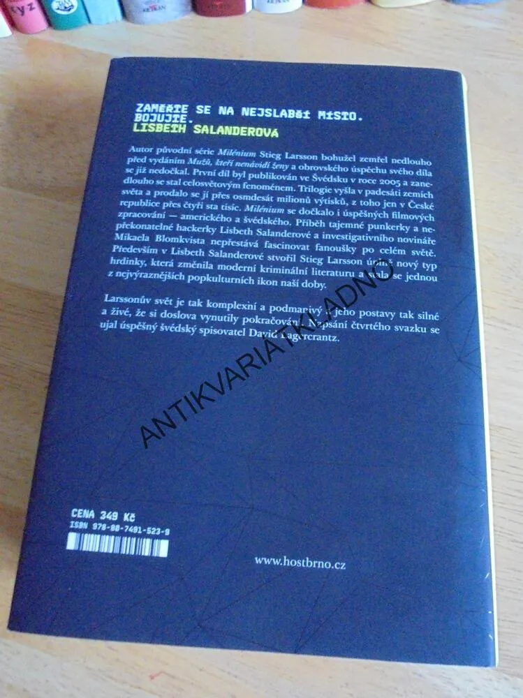 DÍVKA V PAVOUČÍ SÍTI, DAVID LAGERCRANTZ, měkká vazba, **an