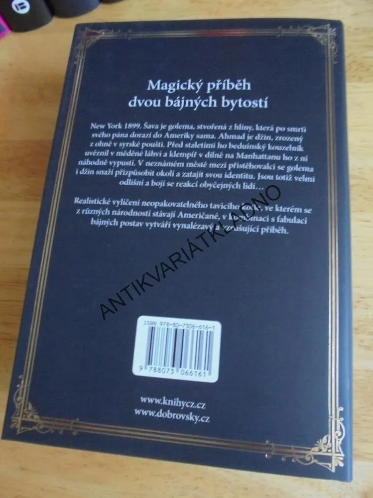 GOLEMA A DŽIN V NEW YORKU, HELENE WECKEROVÁ, **an
