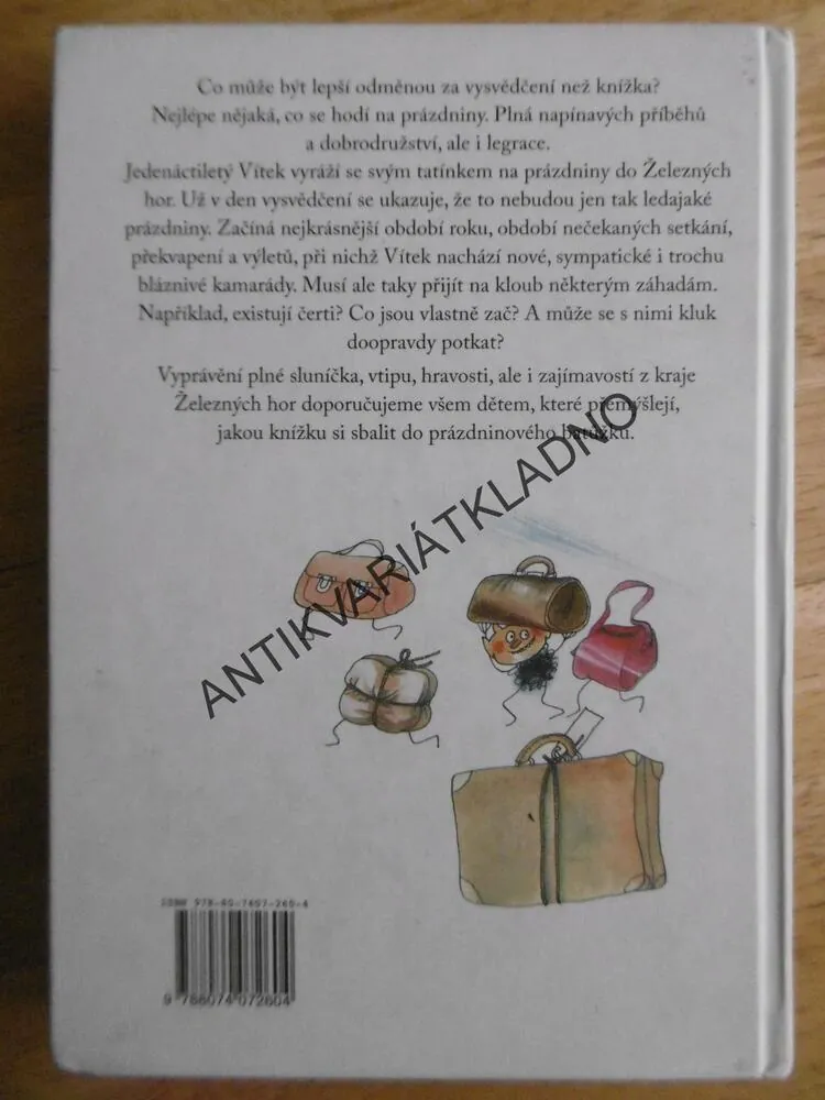 KNÍŽKA NA PRÁZDNINY, VÁCLAV VOKOLEK, **an