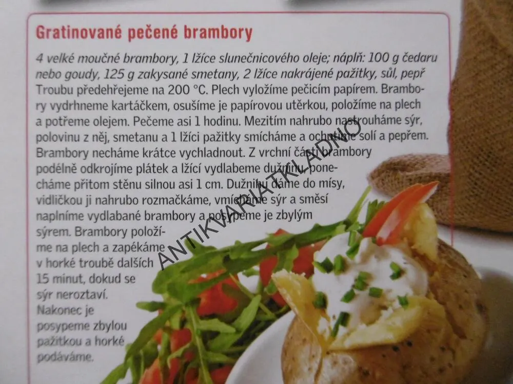 RECEPTY BRAMBORY, **an