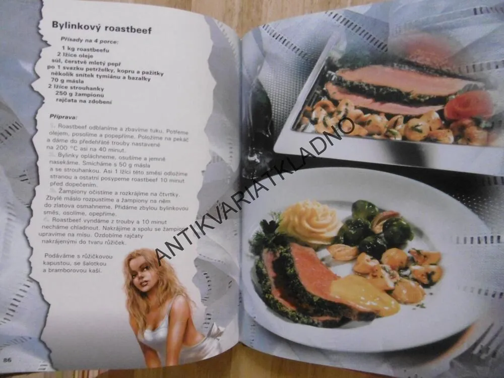 KUCHAŘKA PRO BLONDÝNY, VAŘENÍ JE PŘECE RADOST!, **an