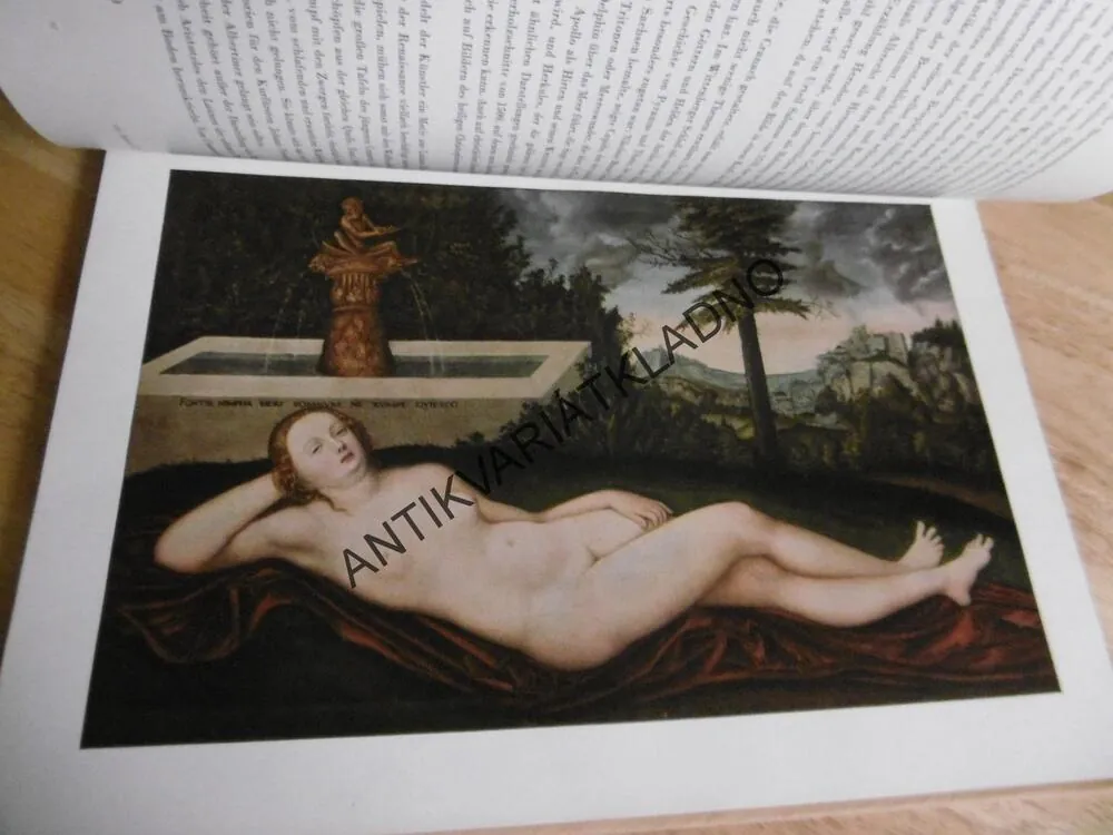 LUCAS CRANACH, DER KÜNSTLER UND FEINE ZEIT, NĚMECKY, **an