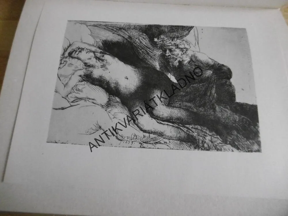 REMBRANDT, KRESBY A GRAFIKA,1955, **an