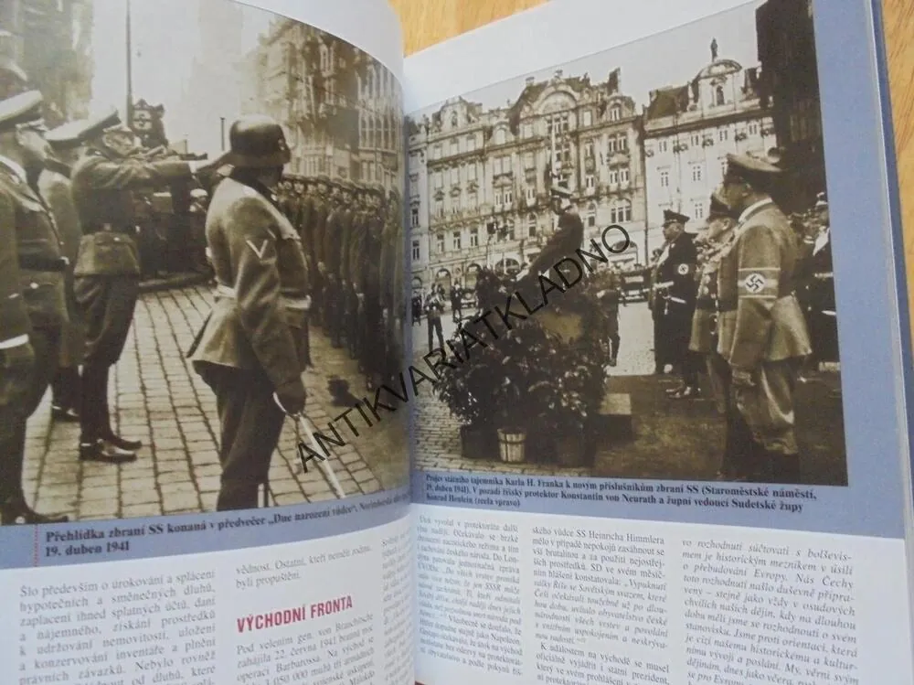 PRAHA VE STÍNU HÁKOVÉHO KŘÍŽE, UHLÍŘ, KAPLAN