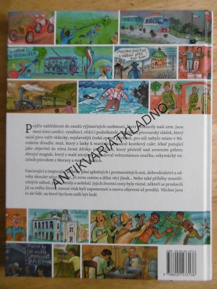 SVĚTOVÍ ČEŠI, PŘÍBĚHY OSOBNOSTÍ, KTERÉ PROSALAVILY NAŠI ZEM, ČERNÝ, FIXL, JŮZLOVÁ, **an