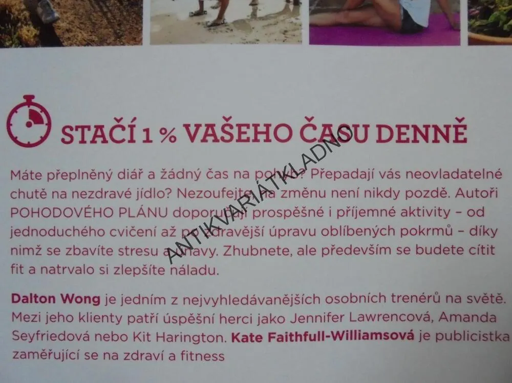 POHODOVÝ PLÁN, LAWRENCOVÁ, 15 MINUT DENNĚ
