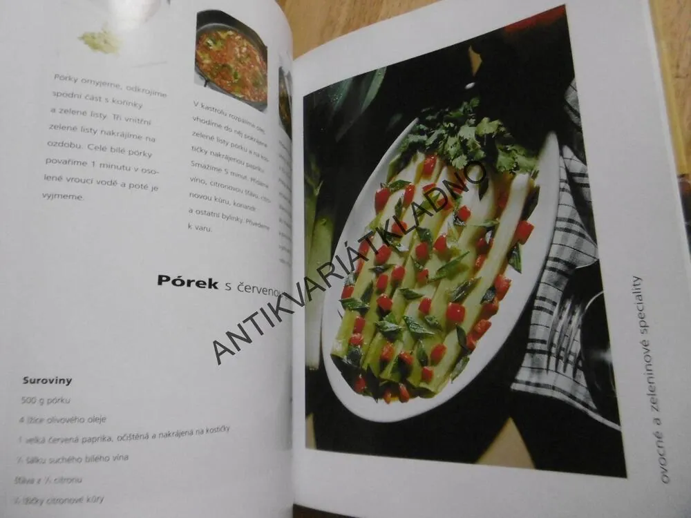 OVOCNÉ A ZELENINOVÉ SPECIALITY, INSPIRACE PRO KAŽDÝ DEN..., VAŘÍME S REBEM, **an