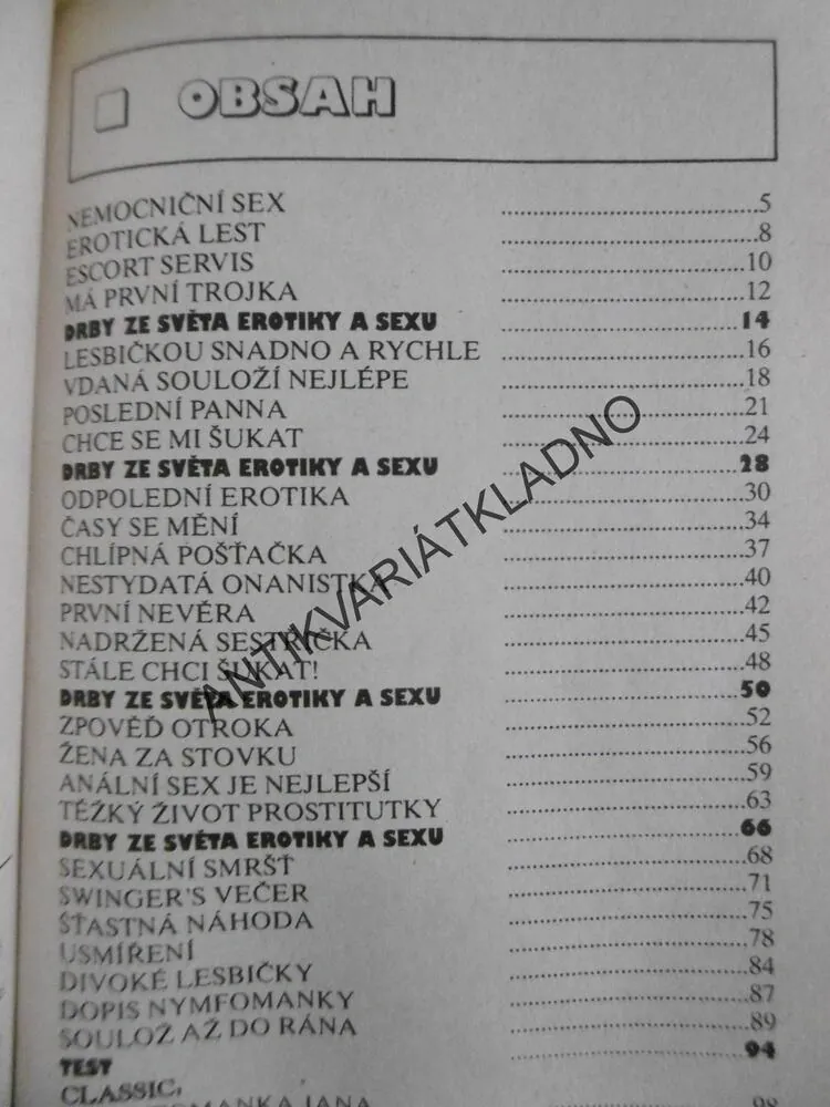 LEO čtení 10/96, LÁKAVÉ EROTICKÉ OSVĚŽENÍ, 