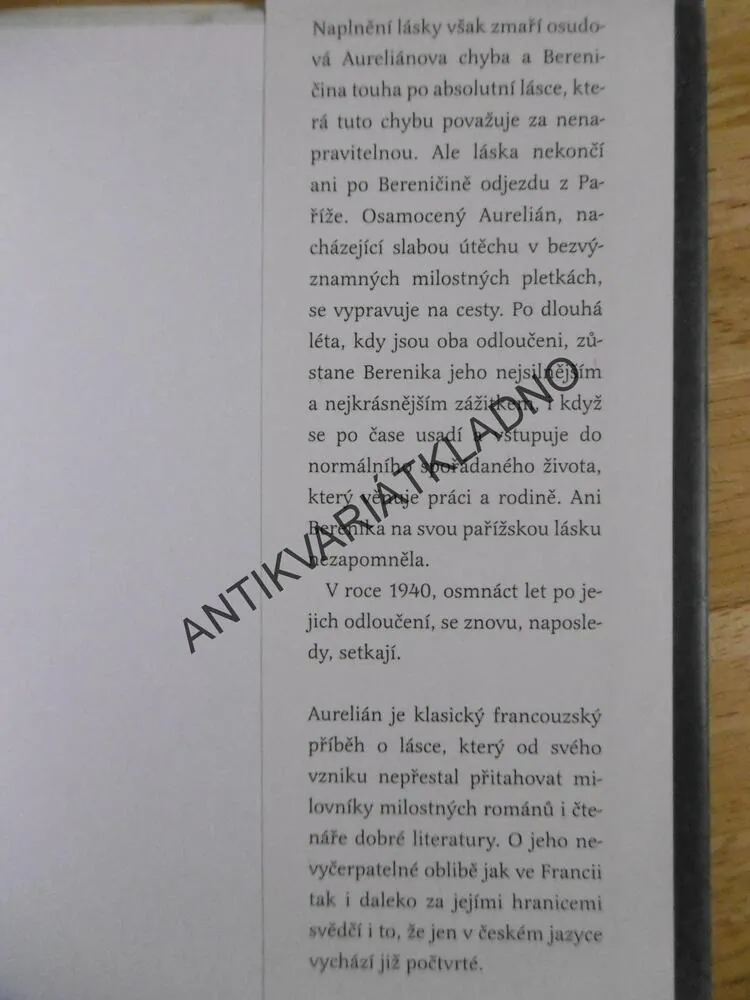 AURELIÁN, LOUIS ARAGON, **an