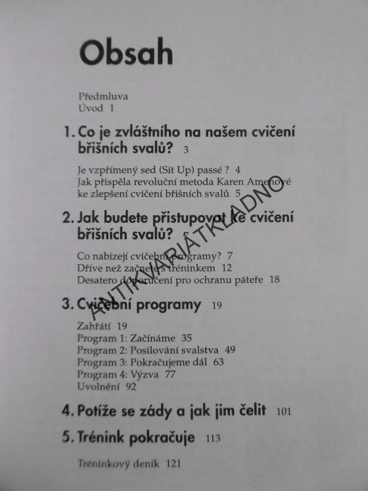 PRYČ S BŘICHEM, ÚČINNÁ CESTA K PLOCHÉMU BŘICHU, K. AMENOVÁ, DOBINSONOVÁ, POSILOVÁNÍ, CVIČENÍ, **an